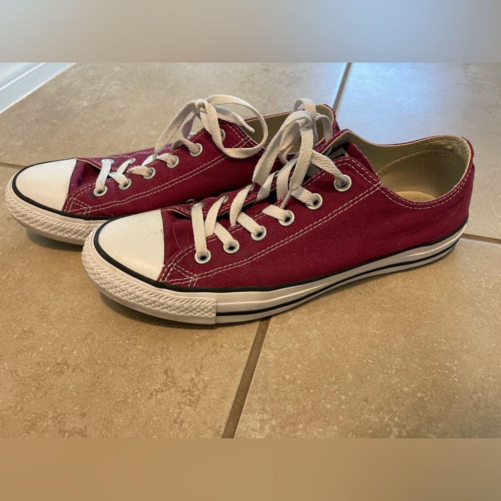 Maroon Chuck Taylor All Star Canvas sneaker